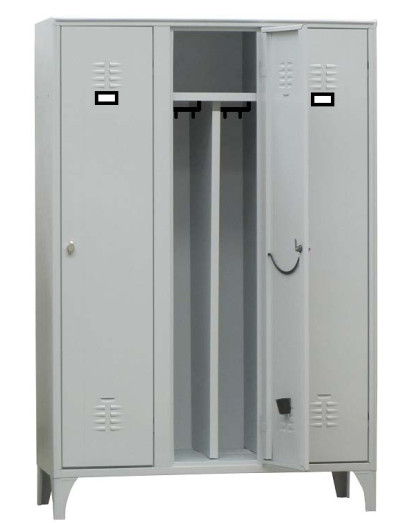 ARMADIO SPOGLIATOIO CON TRAMEZZA